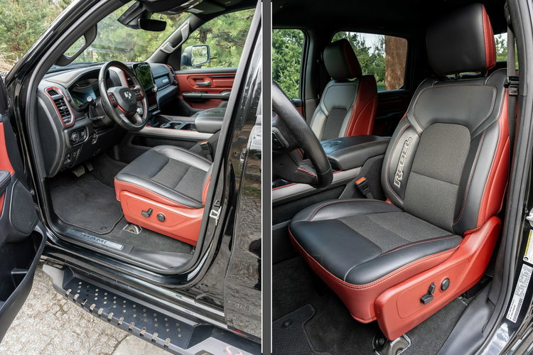 RAM 1500 Rebel 5.7 V8 Hemi / Bogata opcja / Lift 1" / Virtual Cockpit / FV zdjęcie 38