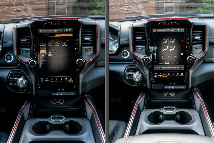 RAM 1500 Rebel 5.7 V8 Hemi / Bogata opcja / Lift 1" / Virtual Cockpit / FV zdjęcie 53