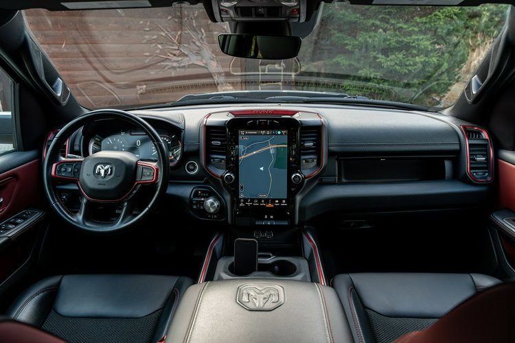 RAM 1500 Rebel 5.7 V8 Hemi / Bogata opcja / Lift 1" / Virtual Cockpit / FV zdjęcie 57