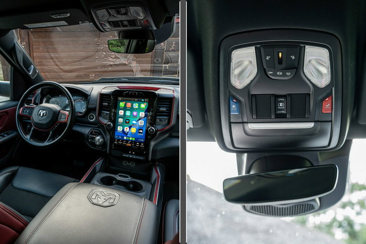 RAM 1500 Rebel 5.7 V8 Hemi / Bogata opcja / Lift 1" / Virtual Cockpit / FV zdjęcie 63