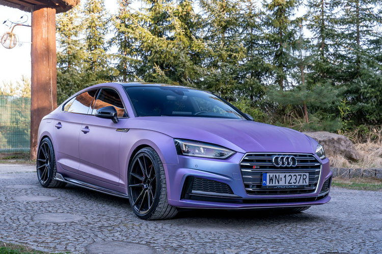 Audi S5 MOCNO DOINWESTOWANE / Stage 3 560KM / Wagner / PPF / 2kpl kół / FV zdjęcie 10