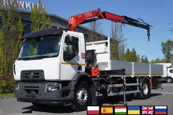 Renault C280 DTI 8 / HDS Fassi F135A.0.22 / Pilot / Rotator / Platforma 15 EPAL