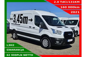 Ford transit L3H2 62999zł NETTO 2.0TdCi/131KM