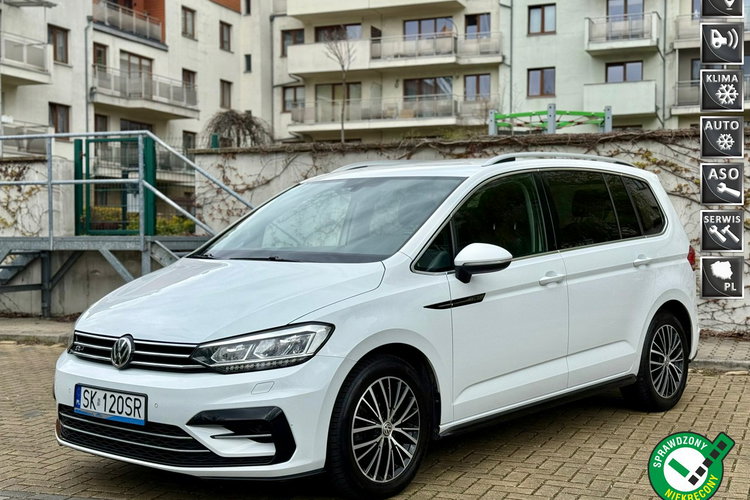 Volkswagen Touran 1.5 TSI R-line 7osób Faktura VAT 23% Bezwypadkowy zdjęcie 1