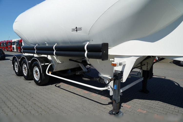 Spitzer CEMENTONACZEPA / 37 000 L / SILOS / 3 KOMORY / OSIE SAF / ALUFELGI  zdjęcie 9