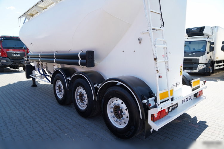 Spitzer CEMENTONACZEPA / 37 000 L / SILOS / 3 KOMORY / OSIE SAF / ALUFELGI  zdjęcie 11