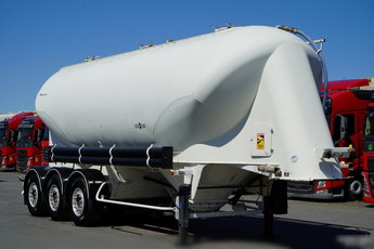 Spitzer CEMENTONACZEPA / 37 000 L / SILOS / 3 KOMORY / OSIE SAF / ALUFELGI 