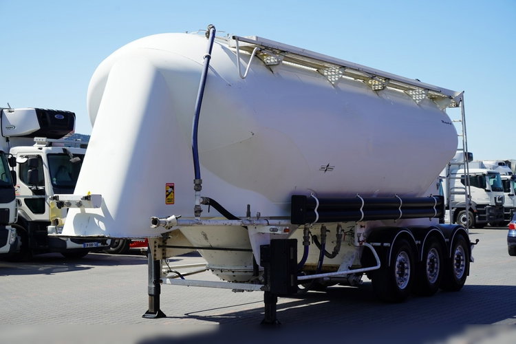Spitzer CEMENTONACZEPA / 37 000 L / SILOS / 3 KOMORY / OSIE SAF / ALUFELGI  zdjęcie 3