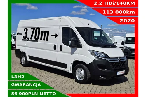 Citroen Jumper L3H2 56900zł NETTO 2.2HDi/140KM