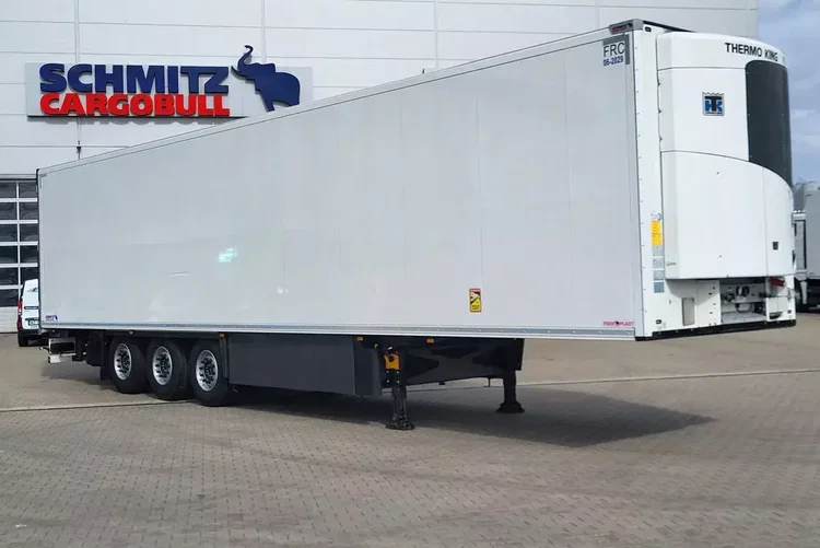 Schmitz Kwiatówka; ThermoKing SLXi300; Uchwyty promowe, Paleciarka, STD zdjęcie 2