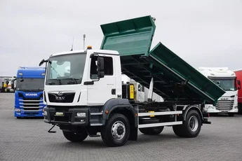 MAN TGM / 18.320 / E 6 / WYWROTKA / 4 X 4 / HYDROBURTA