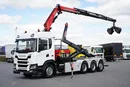 Scania G 410 / E 6 / 8 X 4 / HDS + HAKOWIEC / TRIDEM / CNG / RETARDER / FASSI F 215 zdjęcie 1