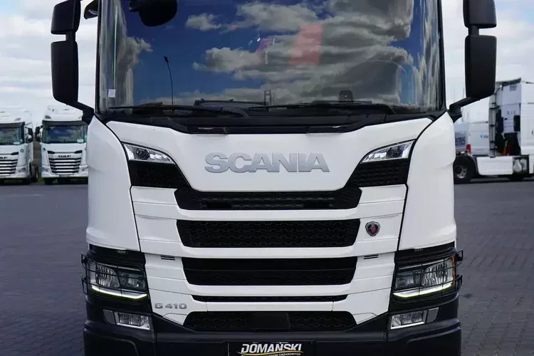 Scania G 410 / E 6 / 8 X 4 / HDS + HAKOWIEC / TRIDEM / CNG / RETARDER / FASSI F 215 zdjęcie 17