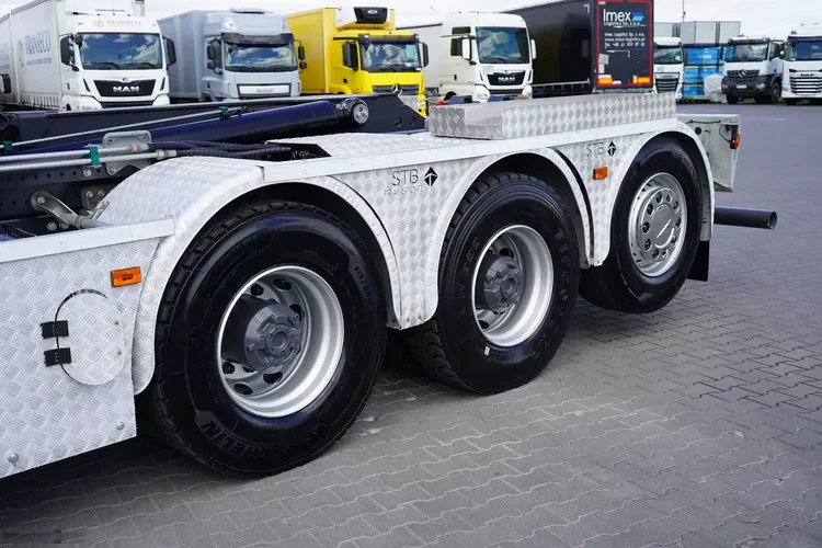 Scania G 410 / E 6 / 8 X 4 / HDS + HAKOWIEC / TRIDEM / CNG / RETARDER / FASSI F 215 zdjęcie 39
