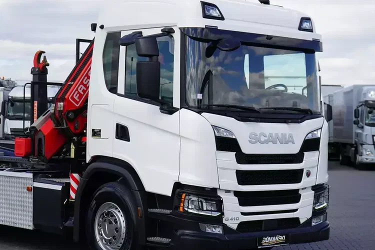 Scania G 410 / E 6 / 8 X 4 / HDS + HAKOWIEC / TRIDEM / CNG / RETARDER / FASSI F 215 zdjęcie 40