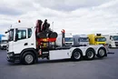 Scania G 410 / E 6 / 8 X 4 / HDS + HAKOWIEC / TRIDEM / CNG / RETARDER / FASSI F 215 zdjęcie 5