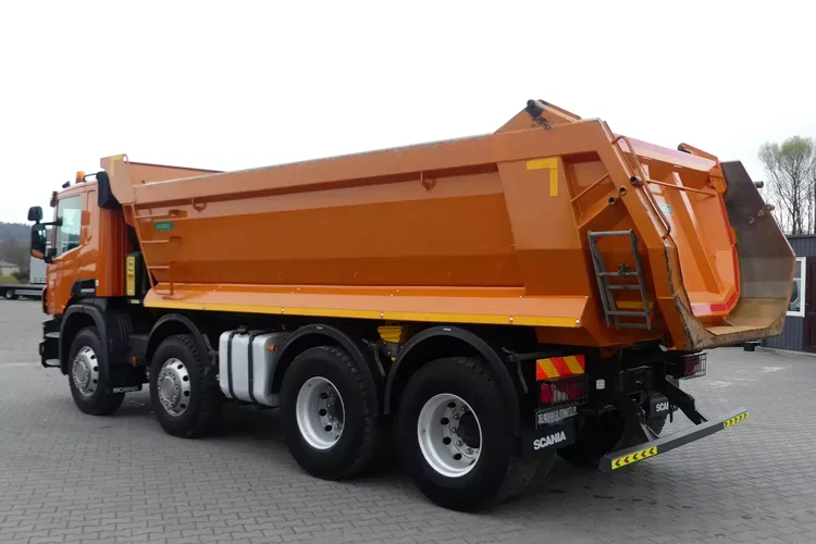 Scania P410 8x4 / WYWROTKA / ALUFELGI / MANUAL / EURO 6 / zdjęcie 13