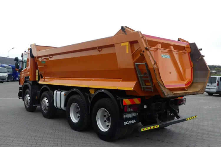 Scania P410 8x4 / WYWROTKA / ALUFELGI / MANUAL / EURO 6 / zdjęcie 14