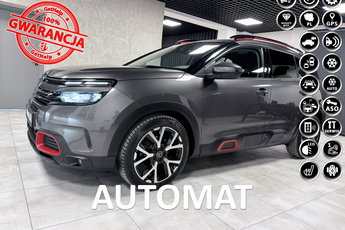 Citroen C5 Aircross 1.5 BlueHDi 130KM SHINE PLUS Black Navi Skóry El.Klapa Led ALU 19