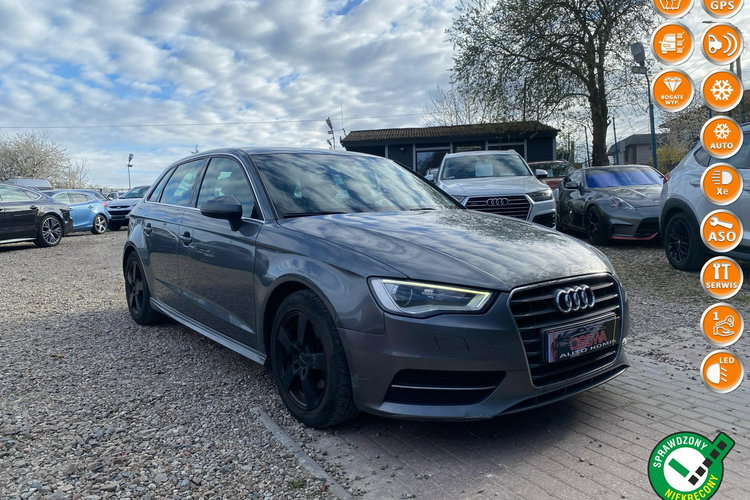 Audi A3 1.6TDI 110KM xenon ledy Navi podgrzewane fotele zamiana 1. R . Gwaranc zdjęcie 1