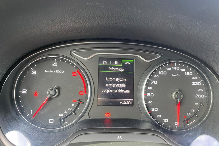 Audi A3 1.6TDI 110KM xenon ledy Navi podgrzewane fotele zamiana 1. R . Gwaranc zdjęcie 33