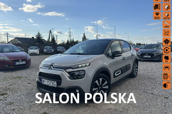 Citroen C3 SHINE, I właściciel, salon Polska, bezwypadkowy, gwarancja 12 mc