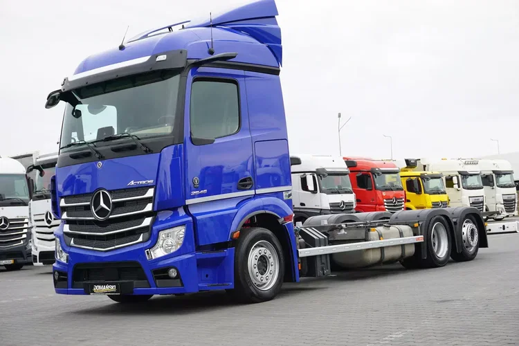 Mercedes ACTROS / 2546 / ACC / E 6 / MP 5 / MEGA / BDF / 7.82 M / RETARDER / OŚ SKRĘTNA zdjęcie 26
