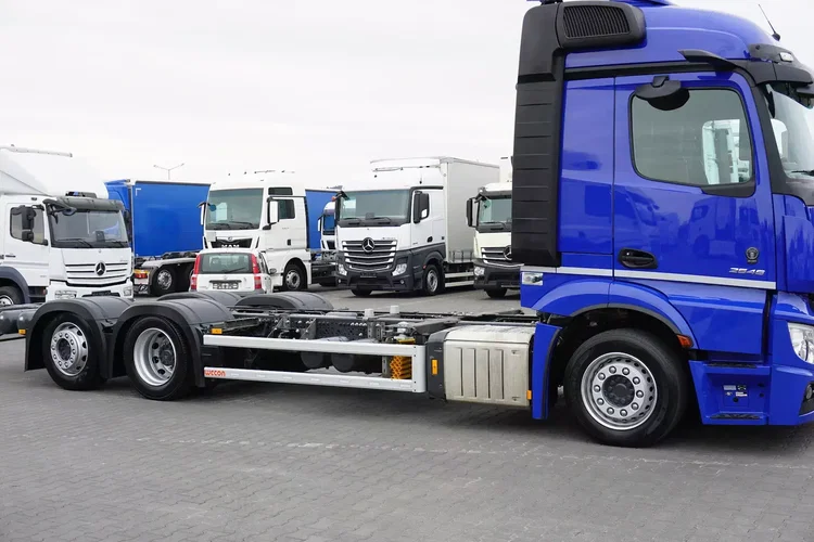 Mercedes ACTROS / 2546 / ACC / E 6 / MP 5 / MEGA / BDF / 7.82 M / RETARDER / OŚ SKRĘTNA zdjęcie 36