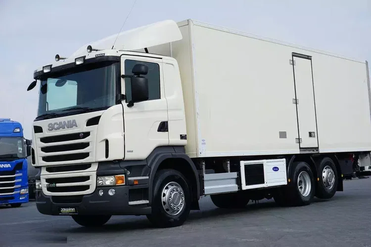 Scania R 480 / E 6 / CHŁODNIA + WINDA / 19 PALET / RETARDER / OŚ SKRĘTNA zdjęcie 22