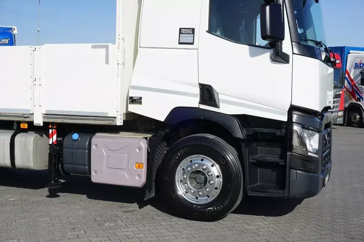Renault T 380 / 6 X 2 / SKRZYNIOWY + HDS / HIAB 302 E-5 / PILOT / OŚ SKRĘTNA zdjęcie 33
