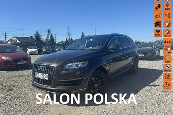 Audi Q7 I właściciel, salon Polska, bezwypadkowy, serwis w ASO do końca