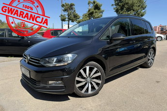 Volkswagen Touran Klimatronic 3-stref, Nawigacja, Tempomat ACC, Podgrz, fotele, DSG