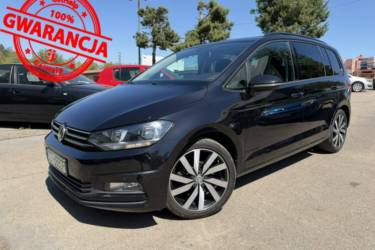 Volkswagen Touran Klimatronic 3-stref, Nawigacja, Tempomat ACC, Podgrz, fotele, DSG zdjęcie 1