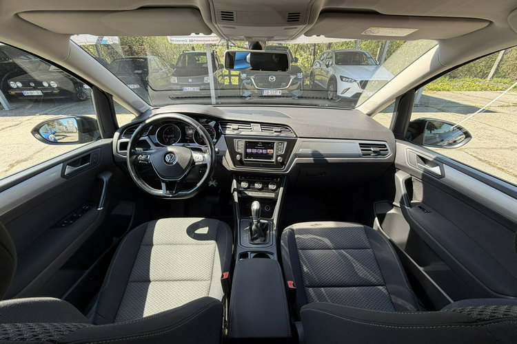 Volkswagen Touran Klimatronic 3-stref, Nawigacja, Tempomat ACC, Podgrz, fotele, DSG zdjęcie 13