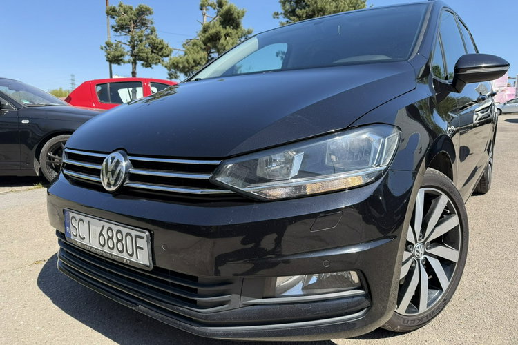 Volkswagen Touran Klimatronic 3-stref, Nawigacja, Tempomat ACC, Podgrz, fotele, DSG zdjęcie 2