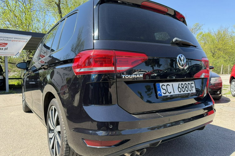 Volkswagen Touran Klimatronic 3-stref, Nawigacja, Tempomat ACC, Podgrz, fotele, DSG zdjęcie 9