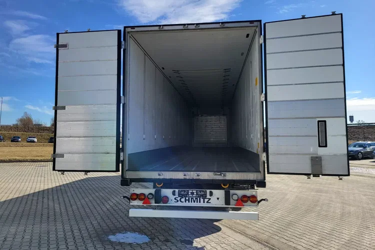 Schmitz Doppelstock; ThermoKing SLXi300; uchwyty promowe; paleciara zdjęcie 13