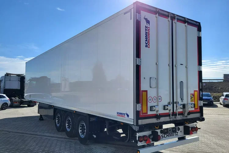 Schmitz Doppelstock; ThermoKing SLXi300; uchwyty promowe; paleciara zdjęcie 4