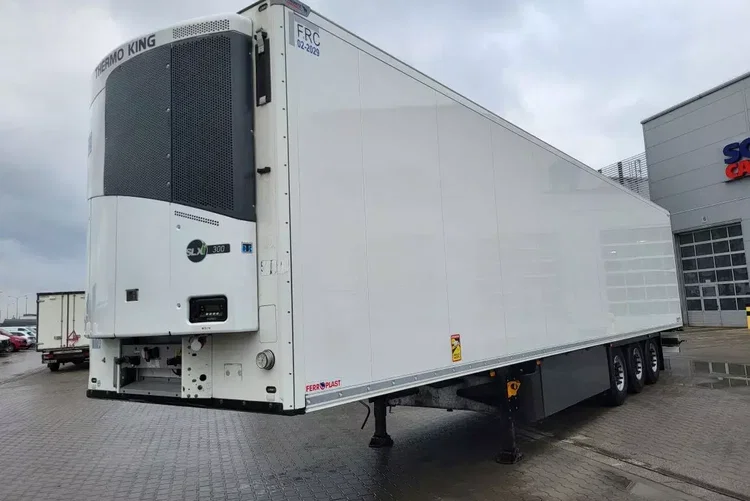 Schmitz ThermoKing SLXi300; uchwyty promowe; paleciara; szyna STD zdjęcie 1