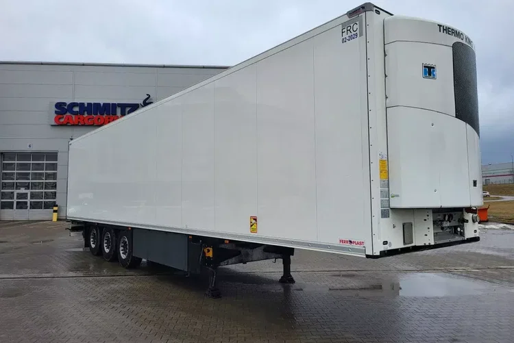 Schmitz ThermoKing SLXi300; uchwyty promowe; paleciara; szyna STD zdjęcie 2