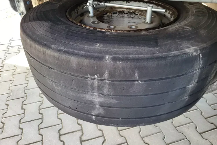 Schmitz Kwiatówka; ThermoKing SLXi300; szyna STD; uchwyty promowe zdjęcie 11