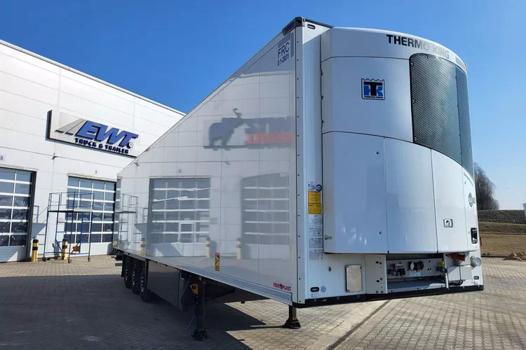 Schmitz Kwiatówka; ThermoKing SLXi300; szyna STD; uchwyty promowe zdjęcie 2