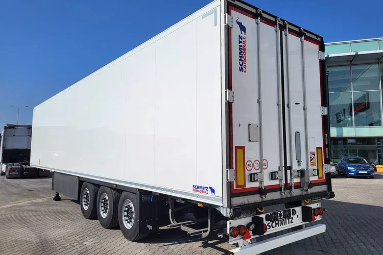 Schmitz Kwiatówka; ThermoKing SLXi300; szyna STD; uchwyty promowe zdjęcie 3