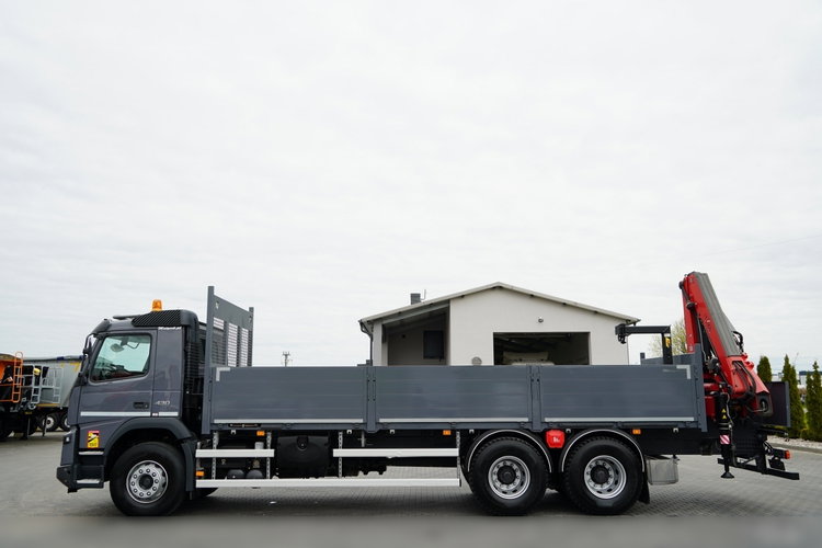 Volvo FHX 430 / SKRZYNIOWY- 7.15 M / HDS HYVA HC-183 / ROTATOR / WIDŁY DO PALET / PILOT zdjęcie 13