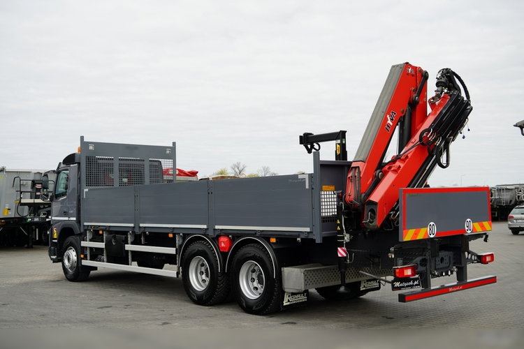 Volvo FHX 430 / SKRZYNIOWY- 7.15 M / HDS HYVA HC-183 / ROTATOR / WIDŁY DO PALET / PILOT zdjęcie 14
