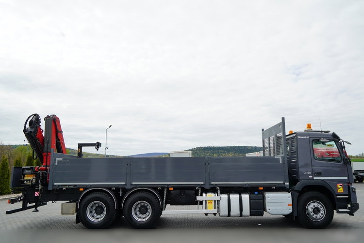 Volvo FHX 430 / SKRZYNIOWY- 7.15 M / HDS HYVA HC-183 / ROTATOR / WIDŁY DO PALET / PILOT zdjęcie 16