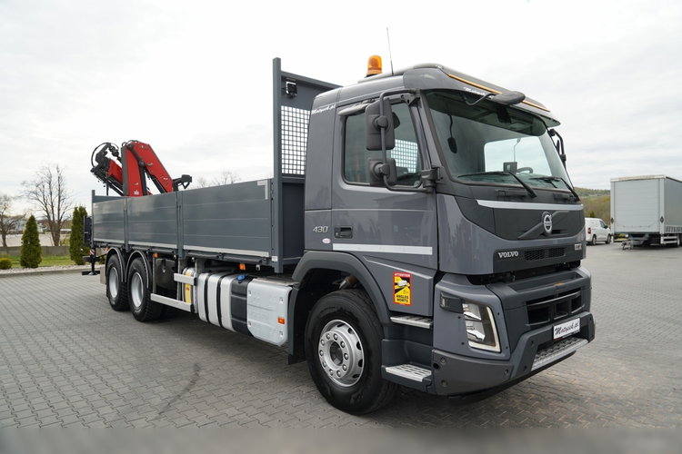 Volvo FHX 430 / SKRZYNIOWY- 7.15 M / HDS HYVA HC-183 / ROTATOR / WIDŁY DO PALET / PILOT zdjęcie 17