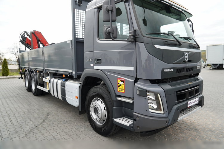 Volvo FHX 430 / SKRZYNIOWY- 7.15 M / HDS HYVA HC-183 / ROTATOR / WIDŁY DO PALET / PILOT zdjęcie 19