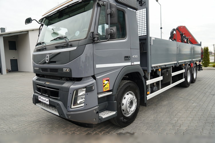Volvo FHX 430 / SKRZYNIOWY- 7.15 M / HDS HYVA HC-183 / ROTATOR / WIDŁY DO PALET / PILOT zdjęcie 21