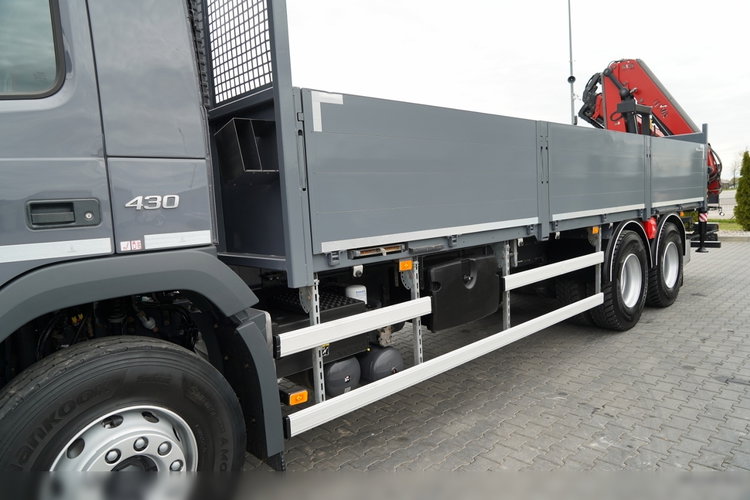 Volvo FHX 430 / SKRZYNIOWY- 7.15 M / HDS HYVA HC-183 / ROTATOR / WIDŁY DO PALET / PILOT zdjęcie 22